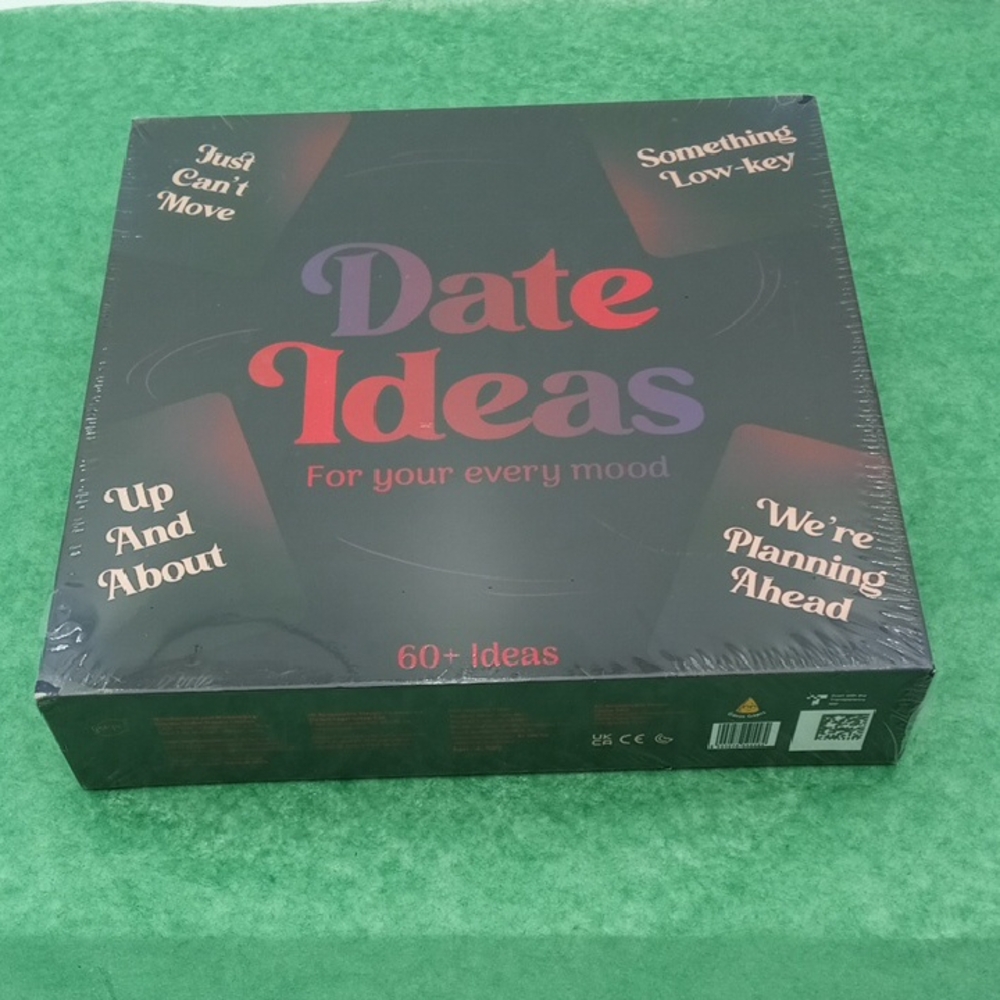 Date Ideas Game Box NIB But Has Wear On Corners From Being In A Tote.